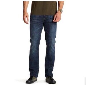 7 For All Mankind Men’s Skinny Slim Straight Jeans Sz 38x34 New